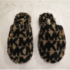 Michael Kors Alexis Closed toe Sherpa Slides -Size 10